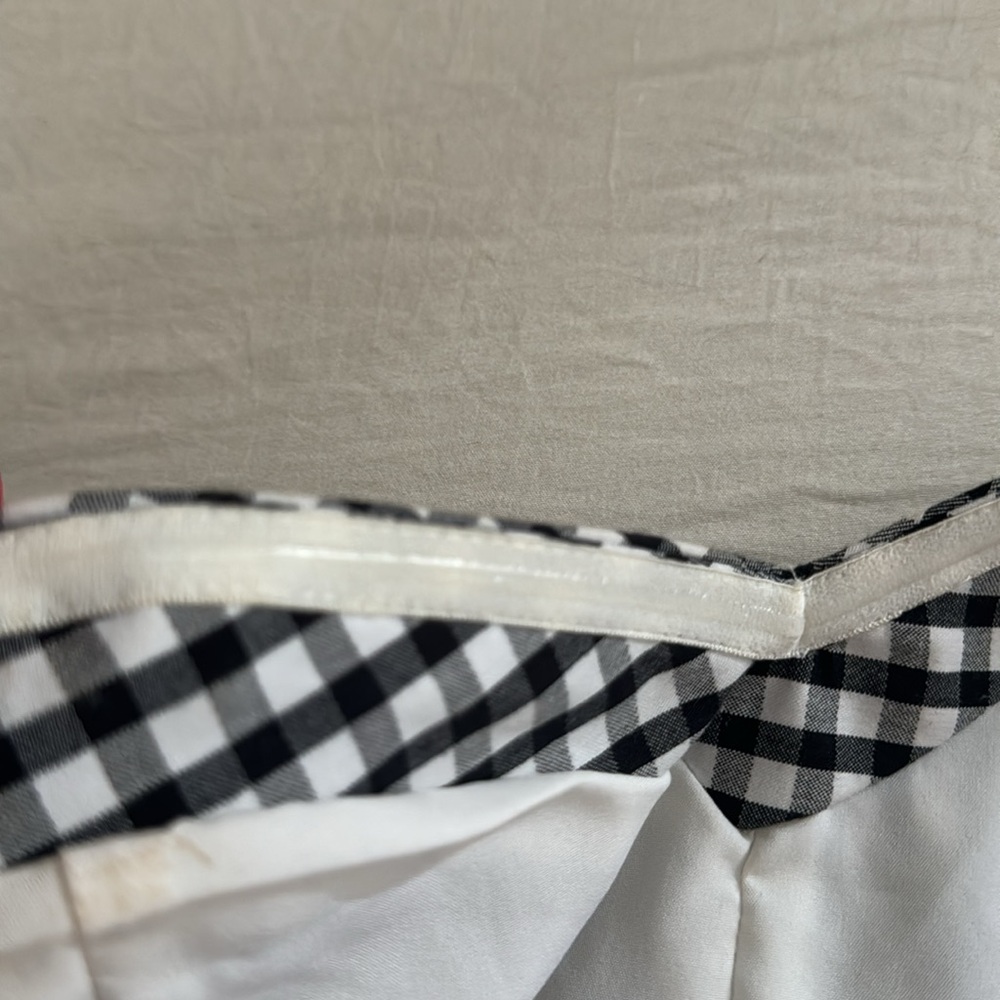 Guess Plaid Off Shoulder Sweetheart Dress 2 - Picture 10 of 10